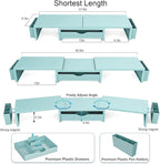 gianotter Dual Monitor Stand Riser, Desk Organizer - Image 4