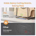 ORDORA Cutting Board Holder Stand Rack Organizer - Image 3