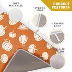 Fall Dish Drying Mat for Kitchen Counter Autumn White Pumpkins Festival - Image 4