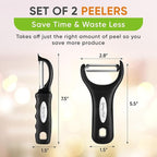 Spring Chef Swivel Vegetable Peeler & Y Potato Peeler - Image 4