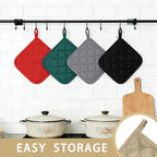 4 Pack Pot Holders for Kitchen Clearance Oven Potholders Sets for Kitchens Hot - Image 2