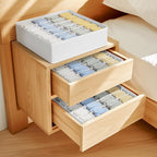 Joyoldelf Sock Drawer Organizer Divider Underwear Organizer 24-cell Fabric - Image 4