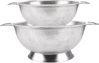 Gulex Stainless Steel Colander and Strainer Set， Strainer by Gulex