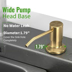 Kitchen Sink Soap Dispenser, Built in SoapDispenser, Counter Lotion Dispenser - Image 7