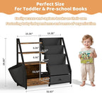 HAVLOTII Kids Bookshelf and Toy Storage - Image 2