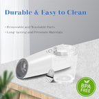 UNNEES Rechargeable Electric Salt and Pepper Grinder Set, Gravity Activated - Image 6