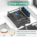 Dish Drying Rack for Kitchen Counter, Large Dish Drying Rack - Image 5