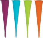 HIC Kitchen Flavor Blast Silicone Ice Pop Makers, Makes 4 Ice Pops - Image 3