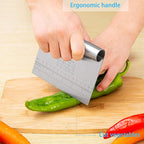 Pro Dough Pastry Scraper/Cutter/Chopper Stainless Steel Mirror Polished - Image 7