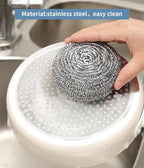6Pcs Steel Wool Scrubbers - Image 6