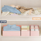 DIMJ Drawer Organizer Clothes Storage - Image 4