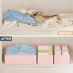 DIMJ Drawer Organizer Clothes Storage - Image 7
