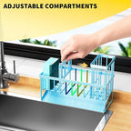 Cisily Blue Kitchen Sink Caddy Organzier - Image 4