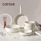 CAROTE 18Pcs Ceramic Cookware Set - Image 3