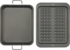 GoodCook Everyday Nonstick Steel Broiler Pan, 11.5" x 14.25" - Image 4
