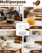 Espresso Measuring Cup 4 Oz, Espresso Glass Cups - Image 7