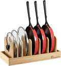 Housolution Bamboo Pot and Pan Organizer by Housolution