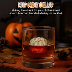 Orange 3D Pumpkin Ice Cube Tray - Image 7