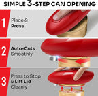 MUELLER HOME SmoothEdge Auto Can Opener Electric – Battery‑Operated - Image 4