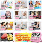 Antonki 2 Pack Digital Timer for Kids, Magnetic Countdown Kitchen Timers for - Image 7