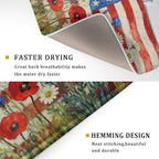 Patriotic American Flag Dish Drying Mat - Image 3