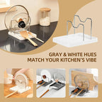 2 in 1 Pot Lid Holder & Spoon Rest - Image 6