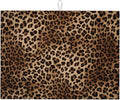 Brown Leopard Dish Drying Mat Black Cheetah Skin Wild Animal Print Drying Rack by Unknown