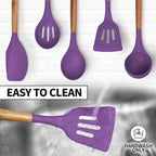 Zulay Kitchen Non-Stick Cooking Utensils Set - Image 7