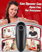 One Touch Electric Can Opener Fits All Can Sizes - Image 4