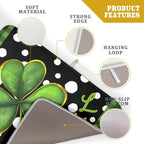 St. Patrick's Day Dish Drying Mats 18x24 Inch Green Clover Shamrock Lucky - Image 4
