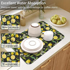 Dish Drying Mat for Kitchen Counter 2 Pack - Image 4