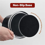 Stainless Steel Paper Towel Holder Countertop, Modern Spiral Cover Design - Image 4