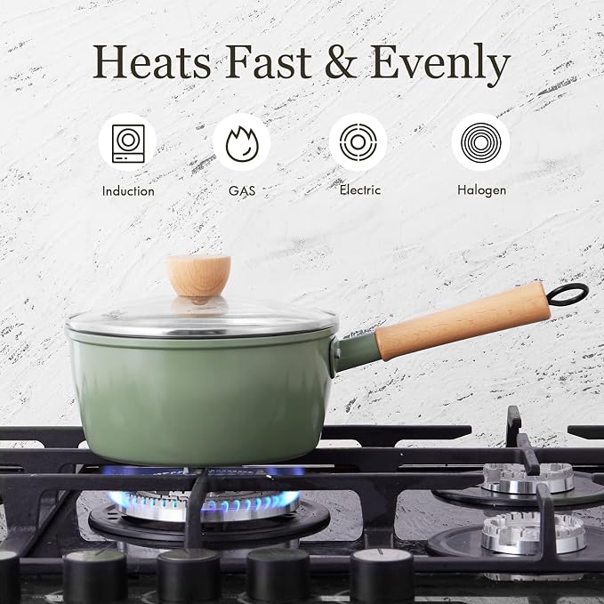 ROCKURWOK Ceramic Nonstick Sauce Pan - Image 7