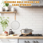 1PCS Splatter Screen for Frying Pan, 8Inch Stainless Steel Splatter Guard for - Image 7