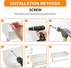 Paper Towel Holder Wall Mount for Kitchen, Paper Towel Holder - Image 6