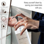 Sunrise Premium 16 OZ Clear Glass Soap Dispenser - Image 2