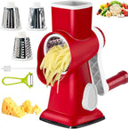 Cheese Grater with Handle, Vegetables and Fruits and Easy to Clean by Eleko+Meyar
