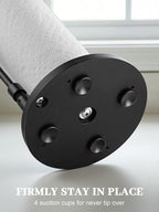 SMARTAKE Paper Towel Holder, Paper Towel Dispenser Standing Weighted Base Non - Image 6