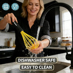 Anaeat Silicone Whisk, Thick Stainless Steel Wire Inner Heat Resistant - Image 8