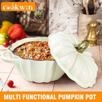 Pumpkin Cast Iron Dutch Oven - Image 5