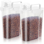 LEAWALK 5Lbs Airtight Cat Dog Food Storage Container by LEAWALK