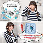 Secura 60-Minute Visual Timer for Kids, Time Clocks, Countdown Timer for Office - Image 2