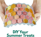 2 Pack Small Silicone Ice Cube Trays - Image 4