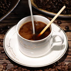 500pcs Bamboo Coffee Stirrers Individually Wrapped, 5.5 Inch Disposable Wood - Image 6