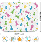Easter Dish Drying Mat for Kitchen Counter 18" X 24" Microfiber Absorbent - Image 7