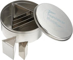 Ateco 6 pc Stainless Steel Triangle Cutter Set by Ateco