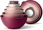 COOK WITH COLOR Mixing Bowls with Lids by CookwithColor