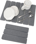 Stone Dish Drying Mat for Kitchen Counter, Eco-friendly, Instant Drying Pad by Unknown