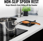 Zulay Kitchen Extra Large Silicone Utensil Rest - Image 4