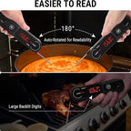 TempPro Lightning 1 Sec Instant Read Meat Thermometer, Kitchen Food Thermometer - Image 5